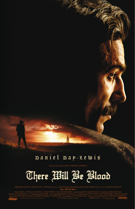Ciaran Hinds Signed There Will Be Blood Poster Version 1 (Pre Order)