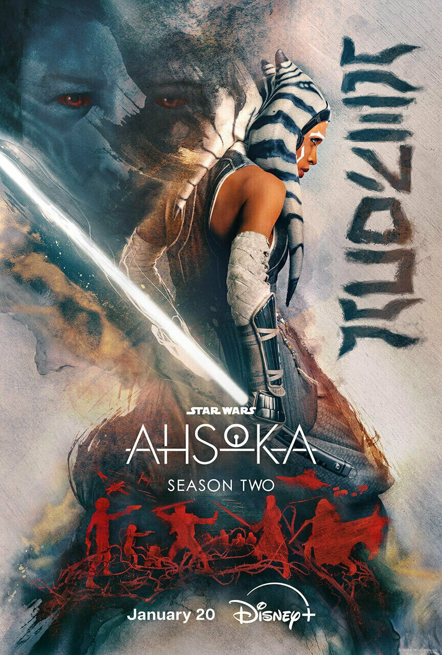 Rory McCann Signed Ahsoka Season 2 Poster (Pre Order)