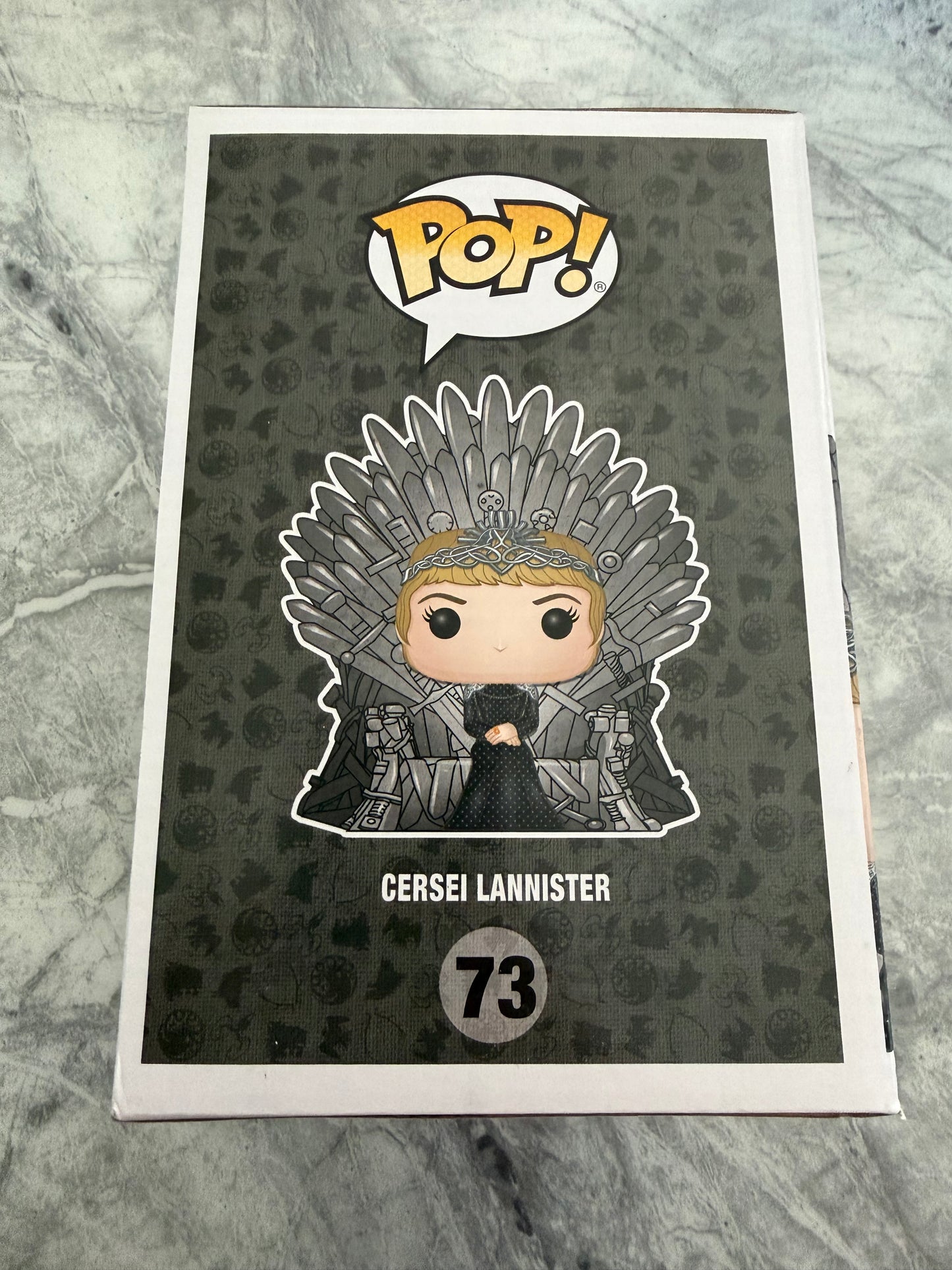 Lena Headey Signed Cersei Lannister On Throne 6” Funko Pop - SWAU Authenticated