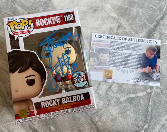 Sylvester Stallone Signed Rocky Funko Pop