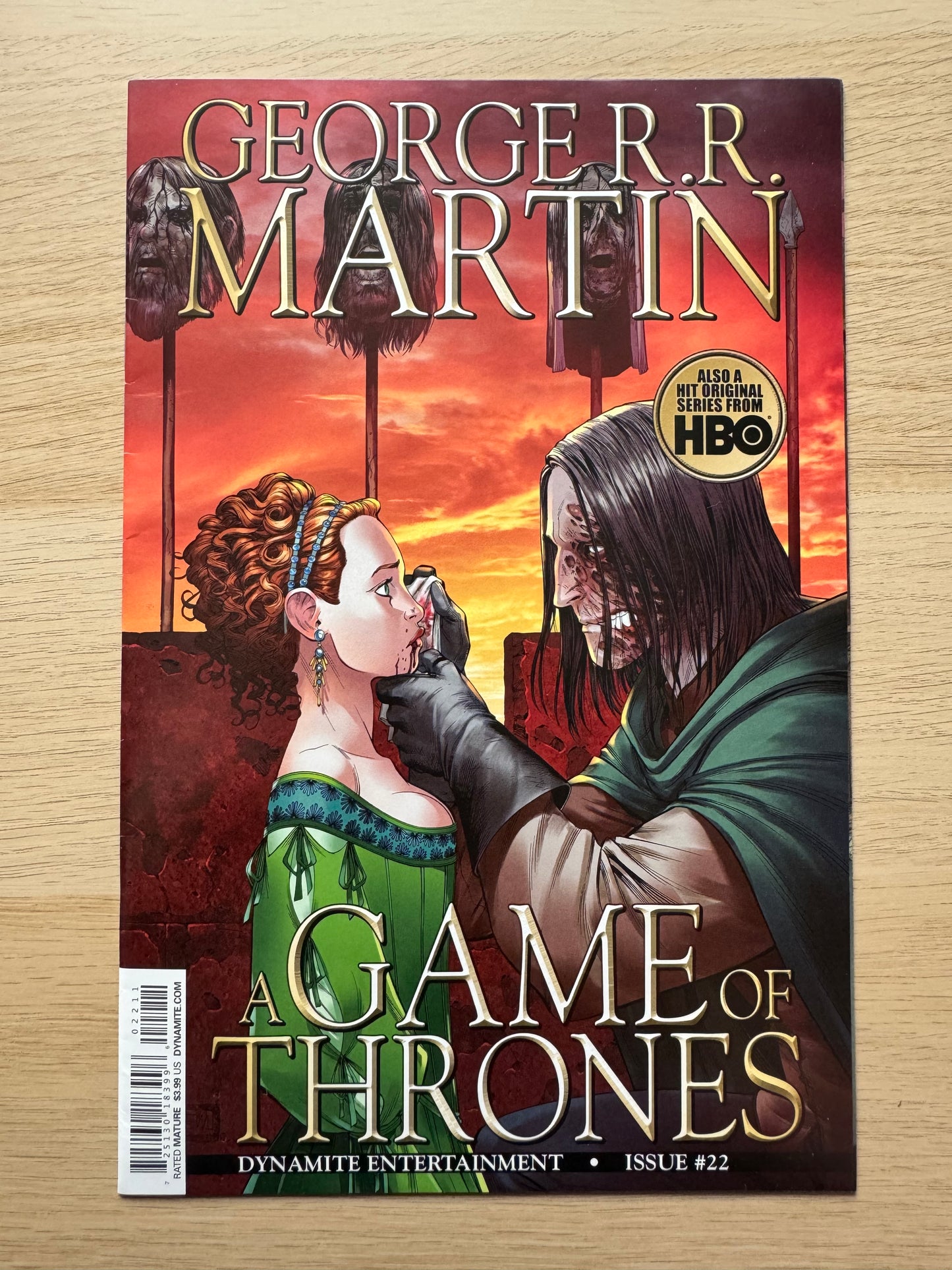 Rory McCann Signed Game Of Thrones #22 Comic Book (Pre Order)