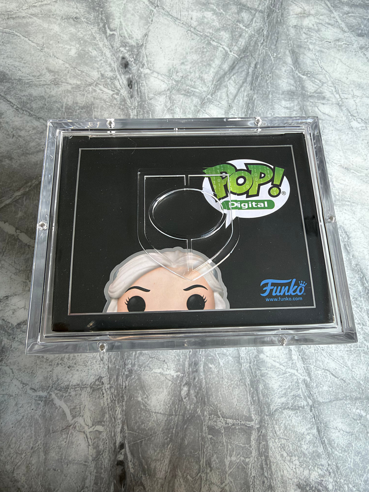 Emilia Clarke Signed Game Of Thrones Daenerys Targaryen NFT Digital Funko Pop With Quote! - SWAU Authenticated
