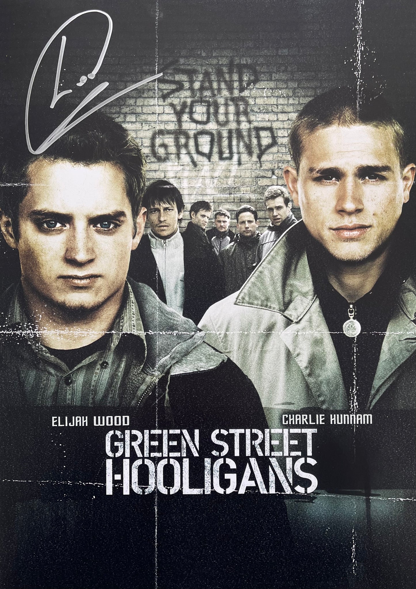 Leo Gregory Signed Green Street A3 Poster