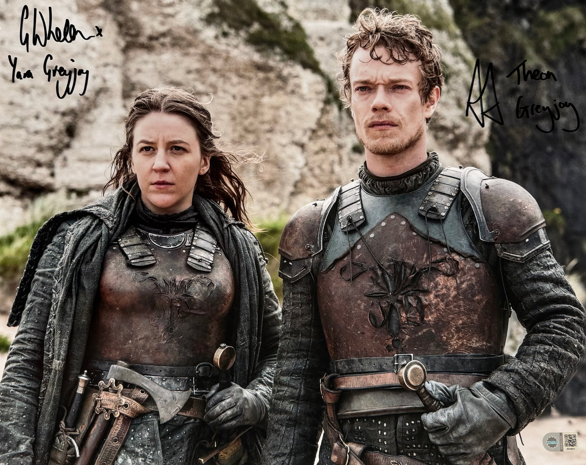 Alfie Allen & Gemma Whelan Signed Game Of Thrones 16x20” Photo - SWAU Authenticated