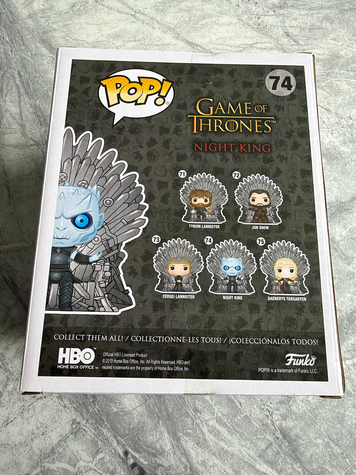 Vladimir Furdik Signed Game Of Thrones Night King 6” Funko Pop - SWAU Authenticated