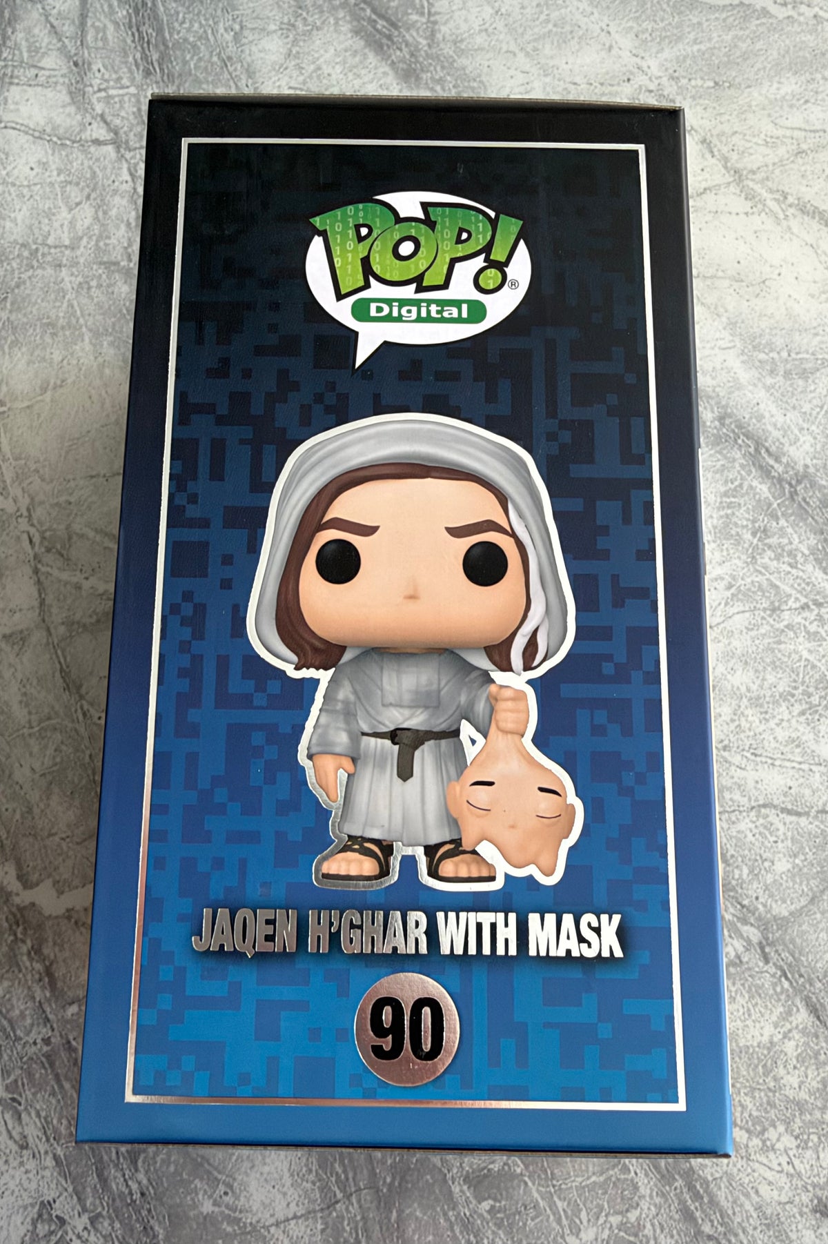 Tom Wlaschiha Signed Game Of Thrones Jaqen Digital NFT Funko Pop - SWAU Authenticated