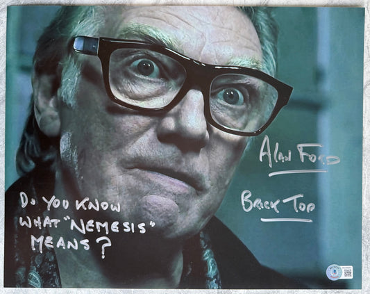 Alan Ford Signed Snatch 11” x 14” Photo - Beckett Witnessed