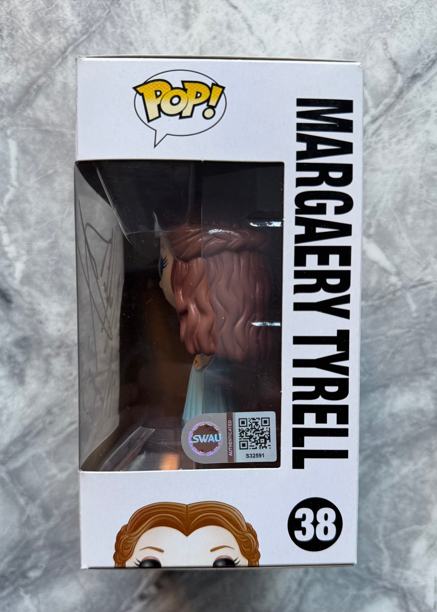 Natalie Dormer Signed Margery Tyrell #38 Game Of Thrones Funko Pop - SWAU Authenticated