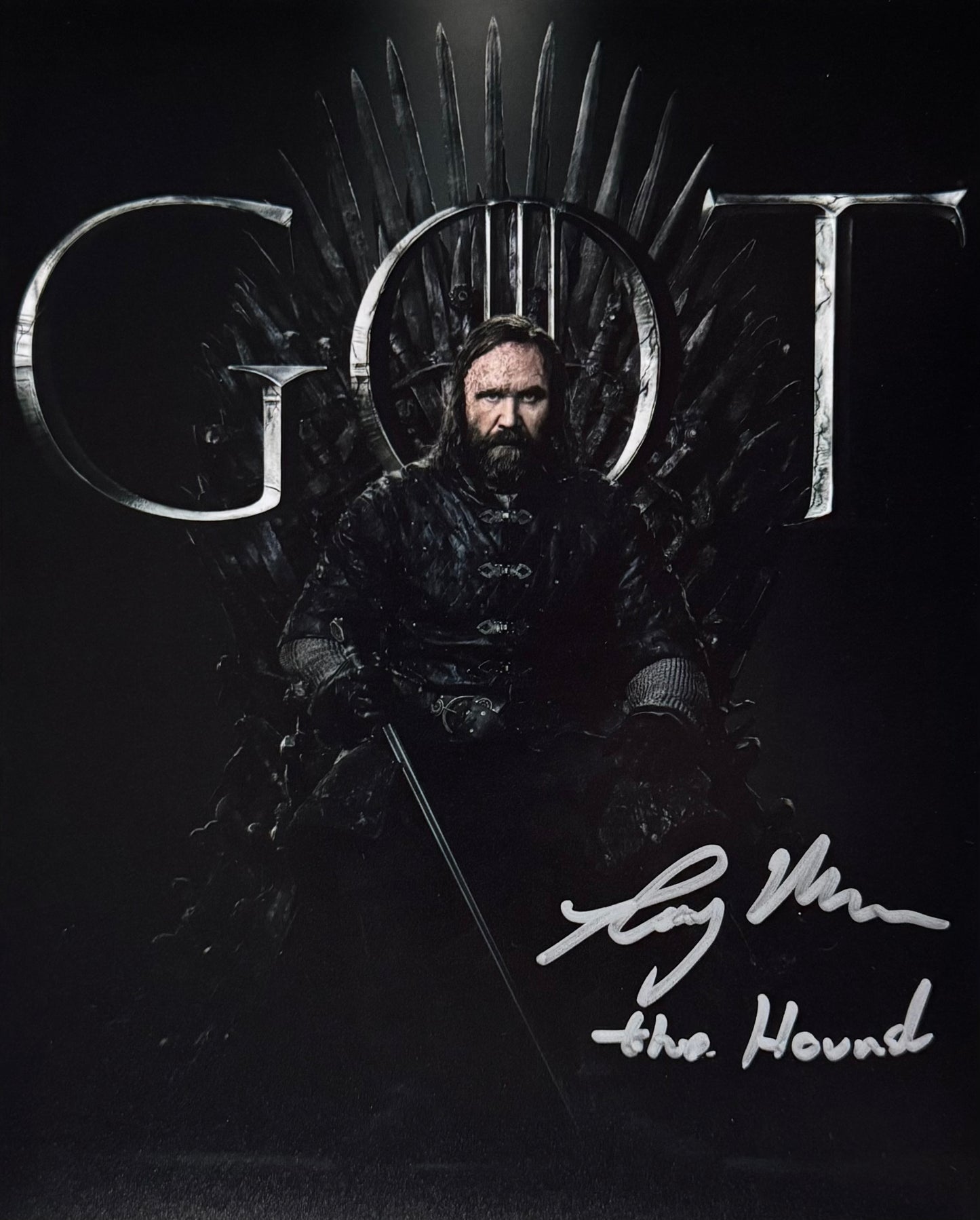 Rory McCann Signed Game Of Thrones 8x10” Photo - SWAU Authenticated