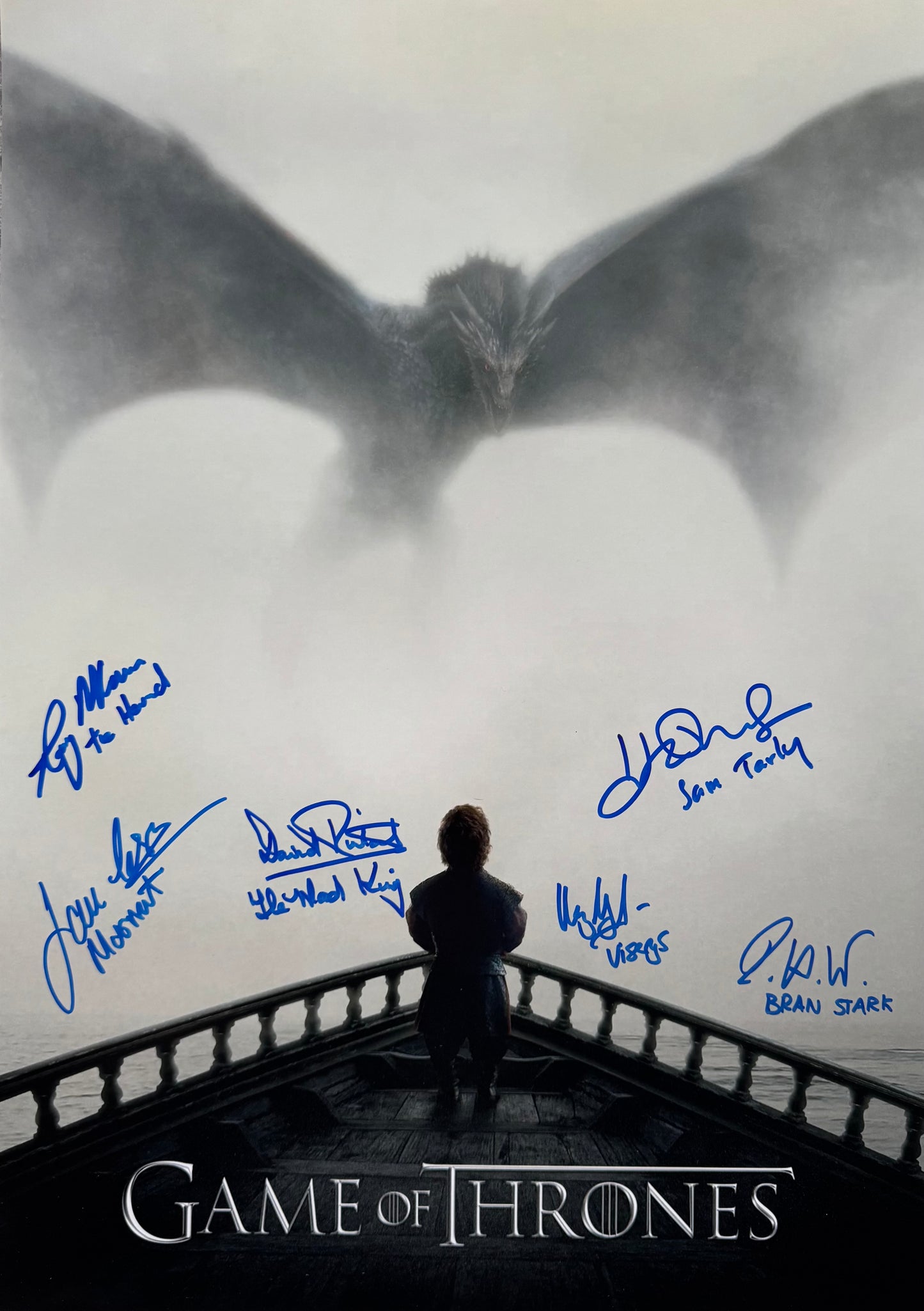 Multi Signed Game Of Thrones A2 Project Starter Poster