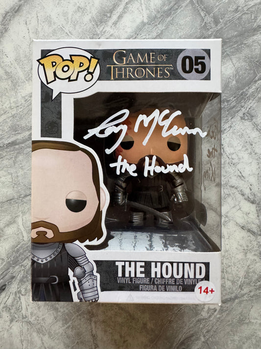 Rory McCann Signed Game Of Thrones #05 Funko Pop - SWAU Authenticated