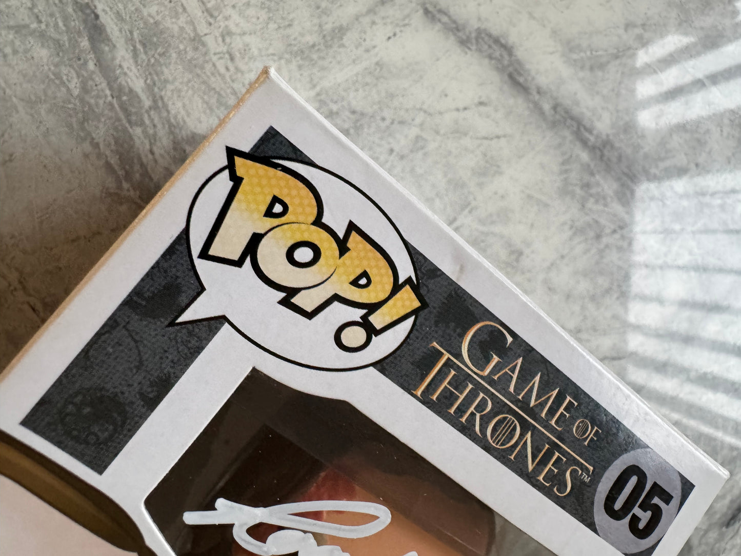 Rory McCann Signed Game Of Thrones #05 Funko Pop - SWAU Authenticated