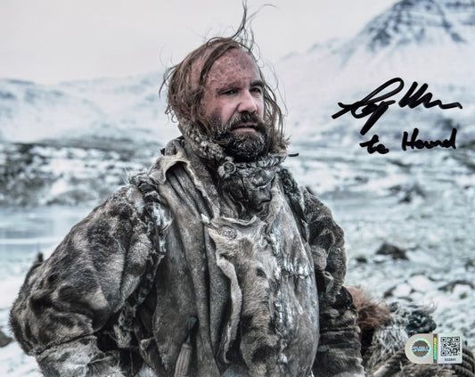 Rory McCann Signed Game Of Thrones 8x10” Photo - SWAU Authenticated