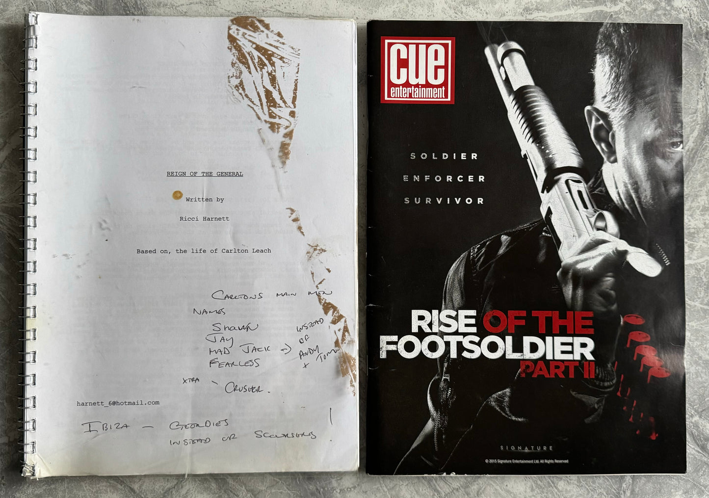 Rise Of The Footsoldier 2 Original Script