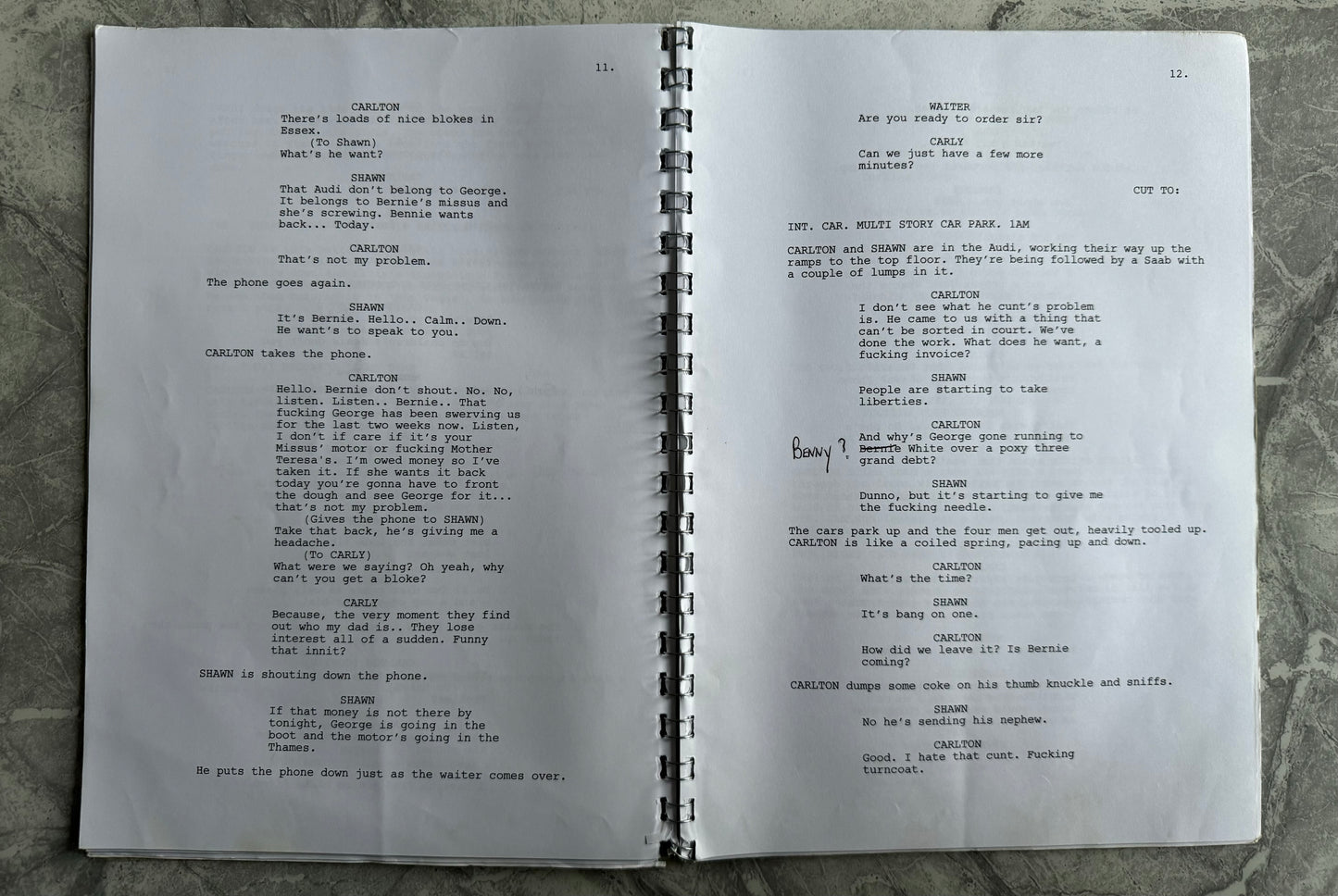 Rise Of The Footsoldier 2 Original Script