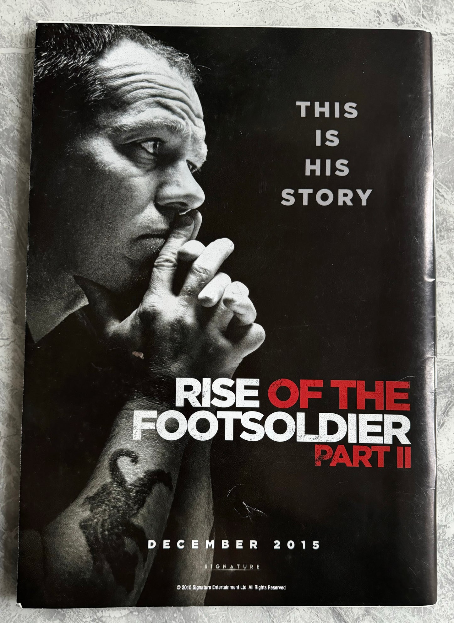 Rise Of The Footsoldier 2 Original Script