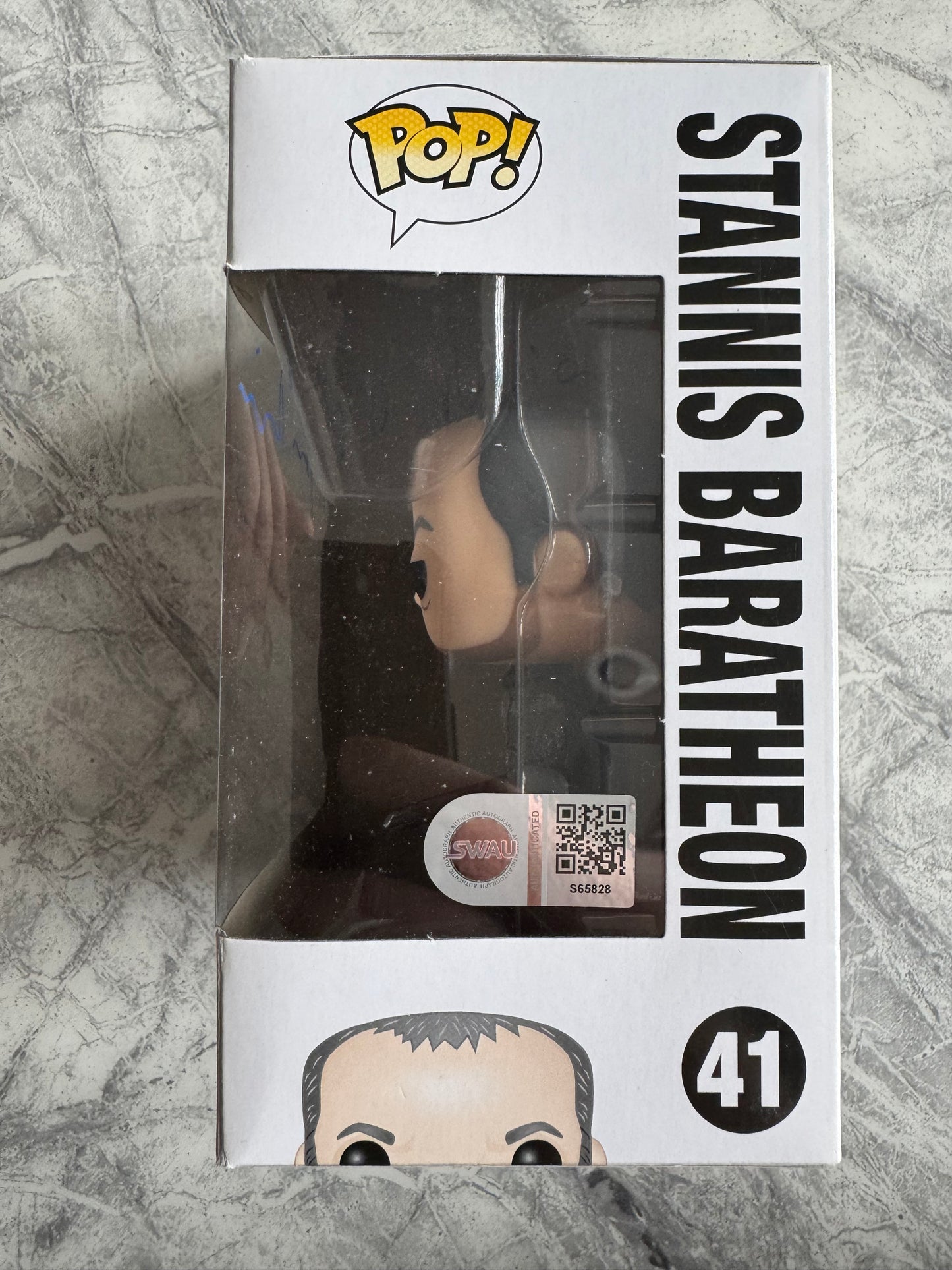 Stephen Dillane Signed Stannis Baratheon Funko Pop - SWAU Authenticated