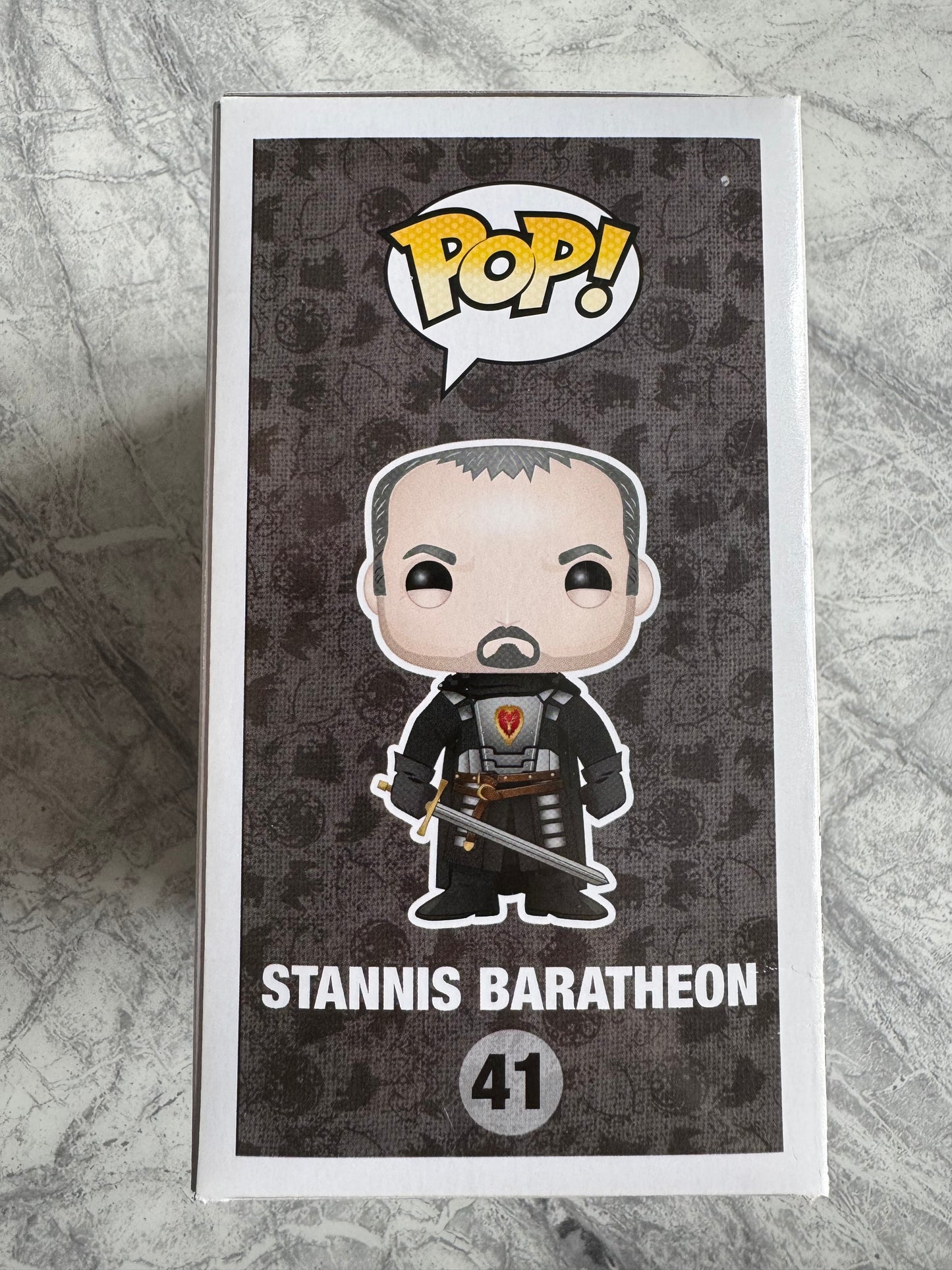 Stephen Dillane Signed Stannis Baratheon Funko Pop - SWAU Authenticated