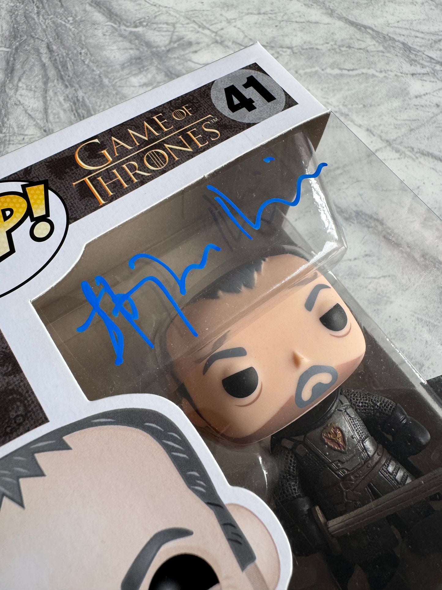 Stephen Dillane Signed Stannis Baratheon Funko Pop - SWAU Authenticated