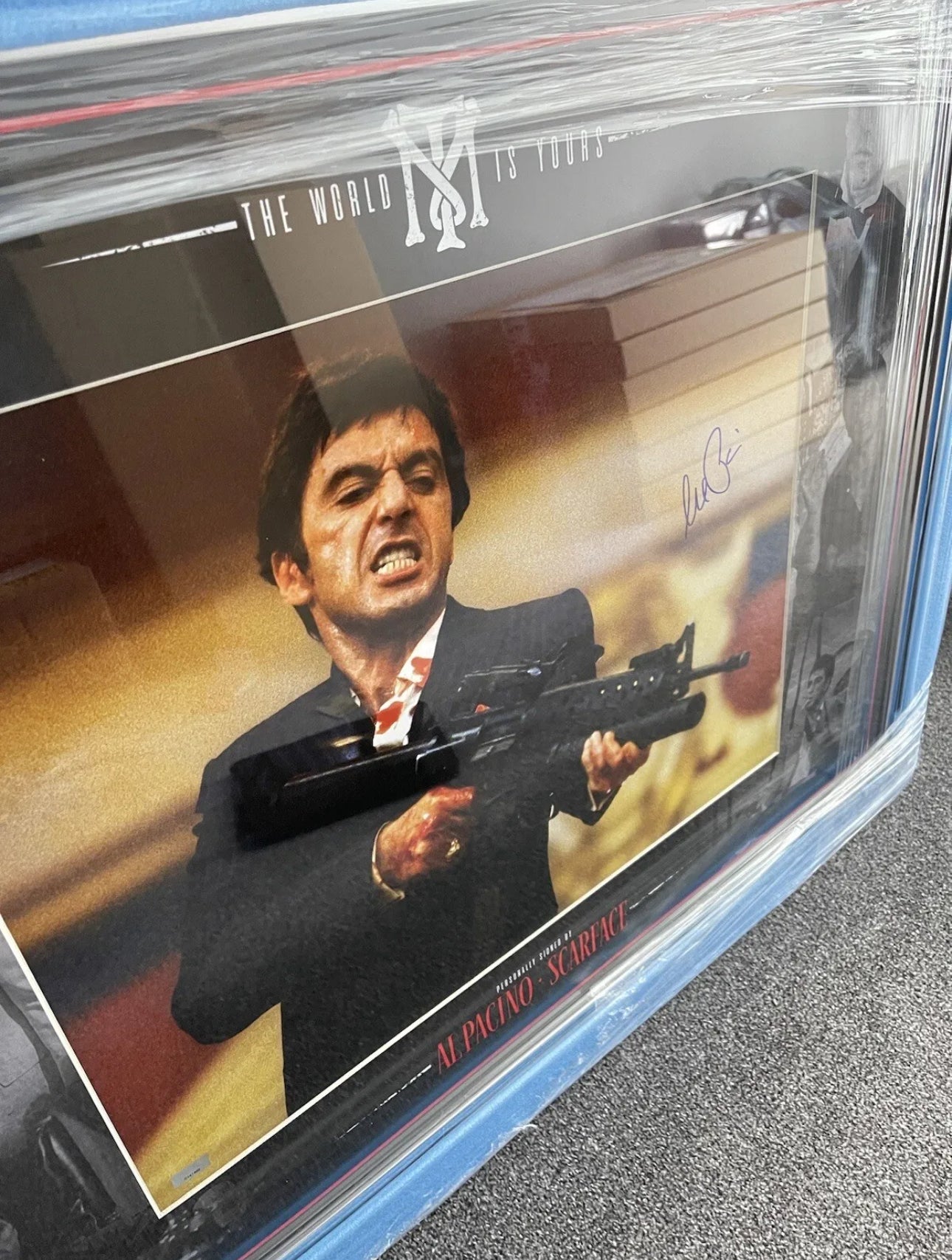 Al Pacino Signed Scarface Framed Montage