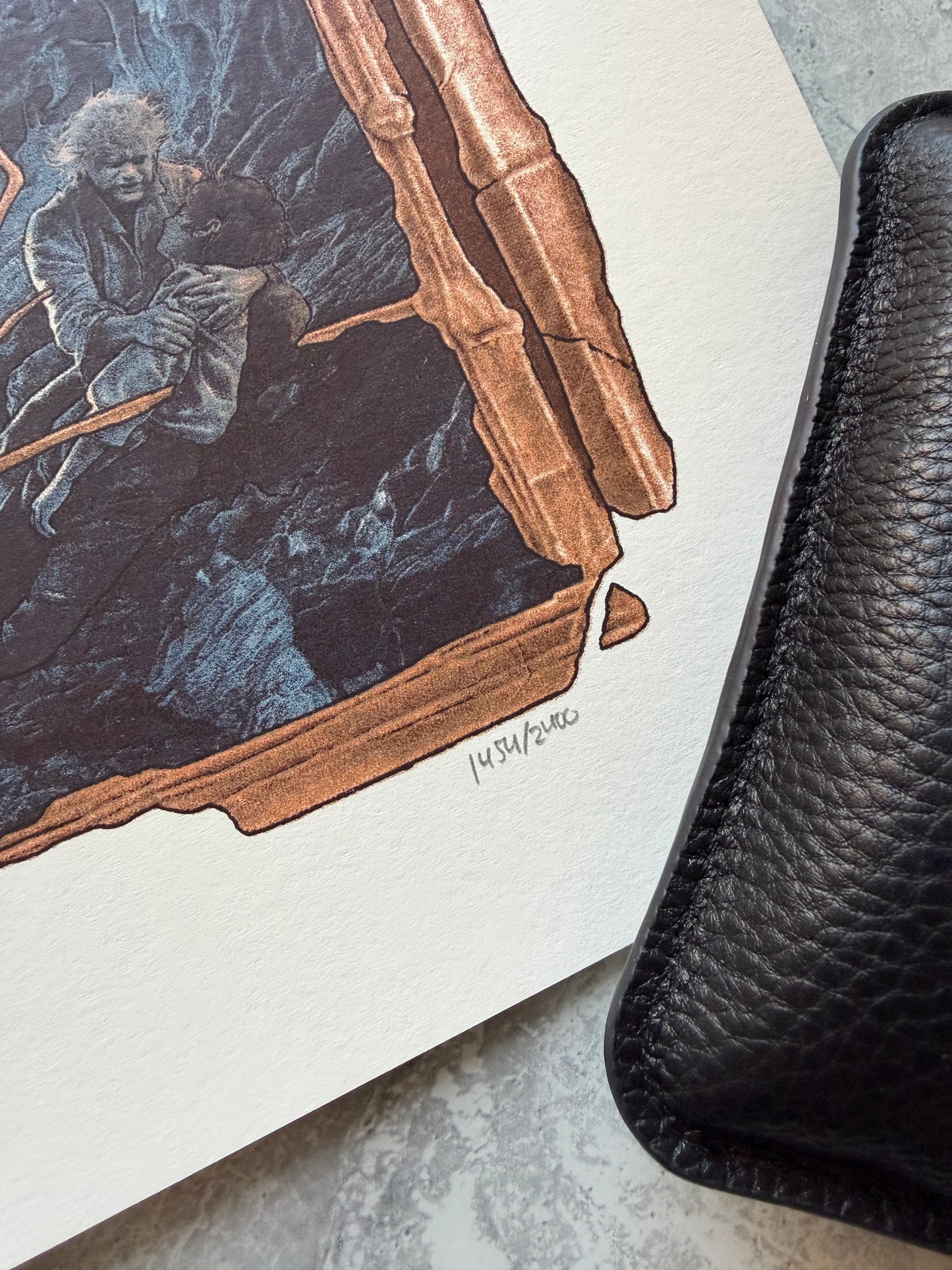 The Lord of the Rings Triptych Screen Print by Gabz Domaradzki NT Mondo BNG