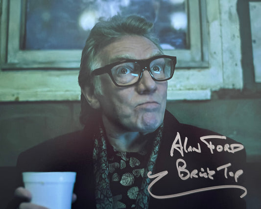 Alan Ford Signed Snatch 8x10” Photo