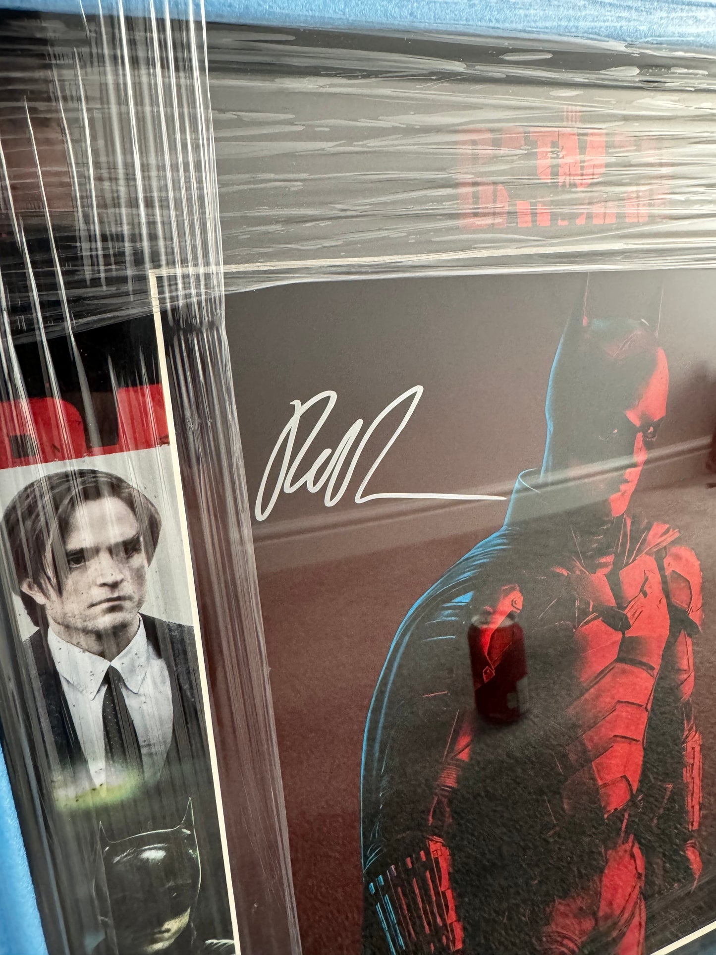 Robert Pattinson Signed The Batman Framed Montage