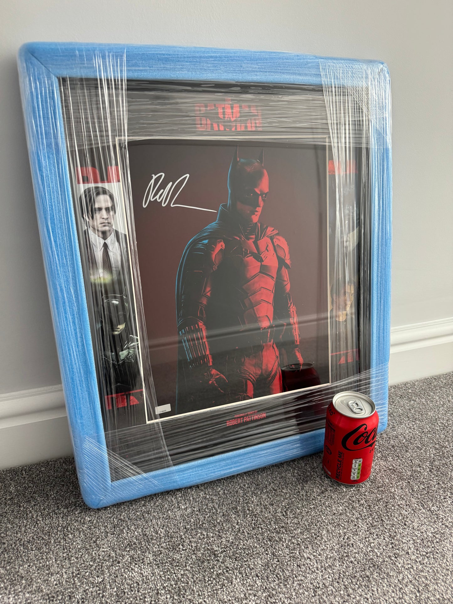 Robert Pattinson Signed The Batman Framed Montage