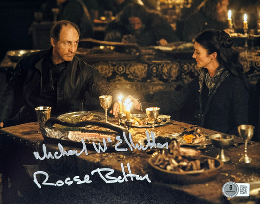 Michael McElhatton Signed Game Of Thrones 8x10” Photo - Beckett Authenticated