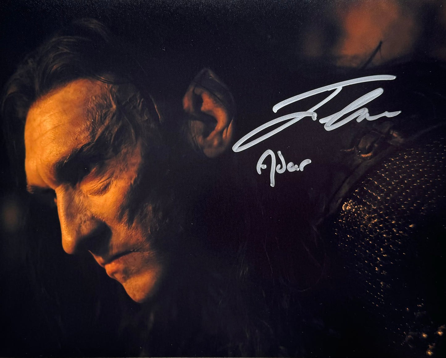 Joseph Mawle Signed Rings Of Power 8x10” Photo