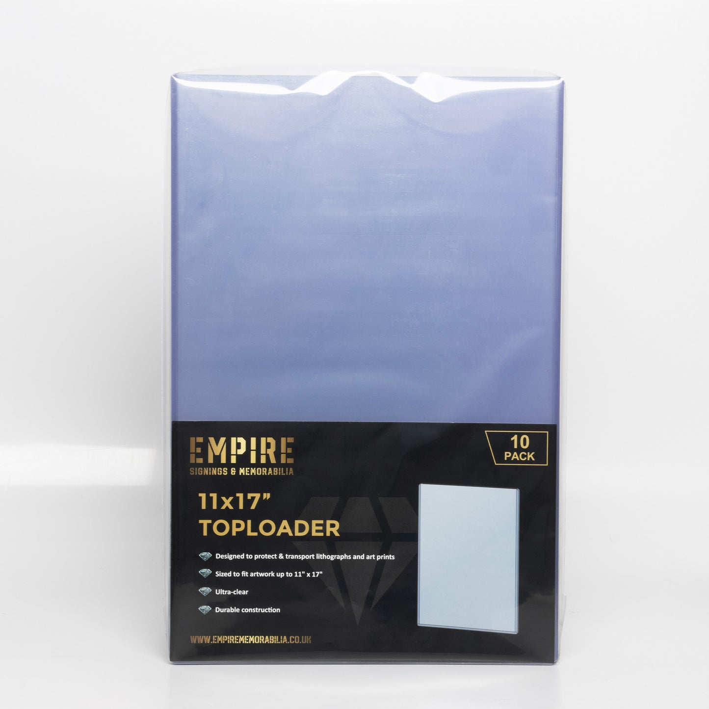 11x17” Toploaders - 10 Pack