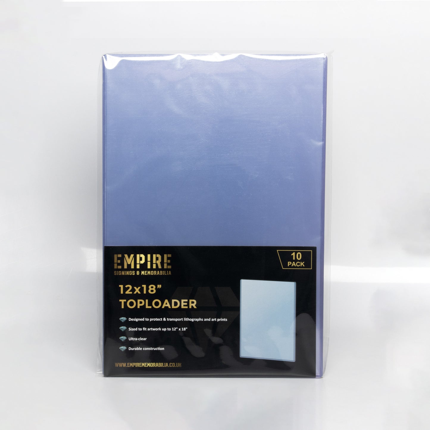 12x18” Toploaders - 10 Pack